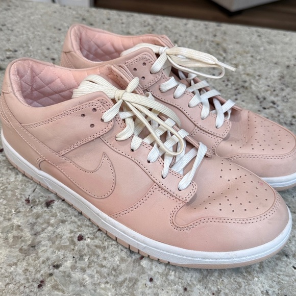 NikeLab Dunk Lux Low Sneakers in Arctic Orange Pink Lace Up Sneakers Mens 10.5 - Picture 3 of 10